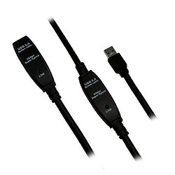 MCL MC923AMF/A-25M câble USB USB 3.2 Gen 1 (3.1 Gen 1) USB A Noir
