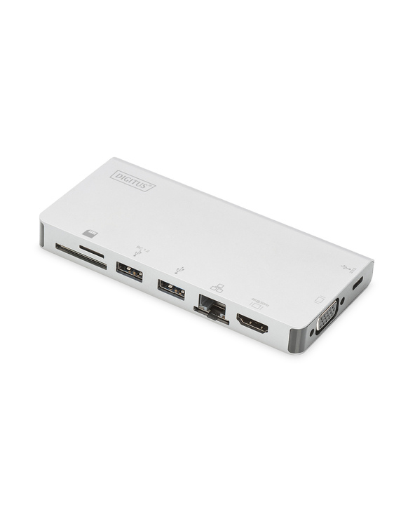 Digitus USB Type-C Multiport Travel Dock, 8-port
