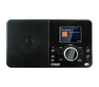 Schwaiger DAB400513 Radio portable Analogique et numérique Noir