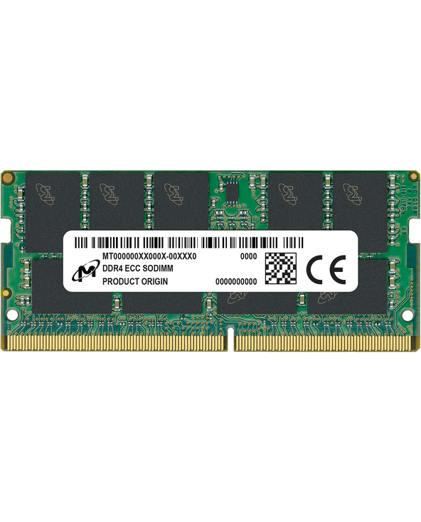 Micron MTA9ASF2G72HZ-3G2R module de mémoire 16 Go 1 x 16 Go DDR4 3200 MHz ECC