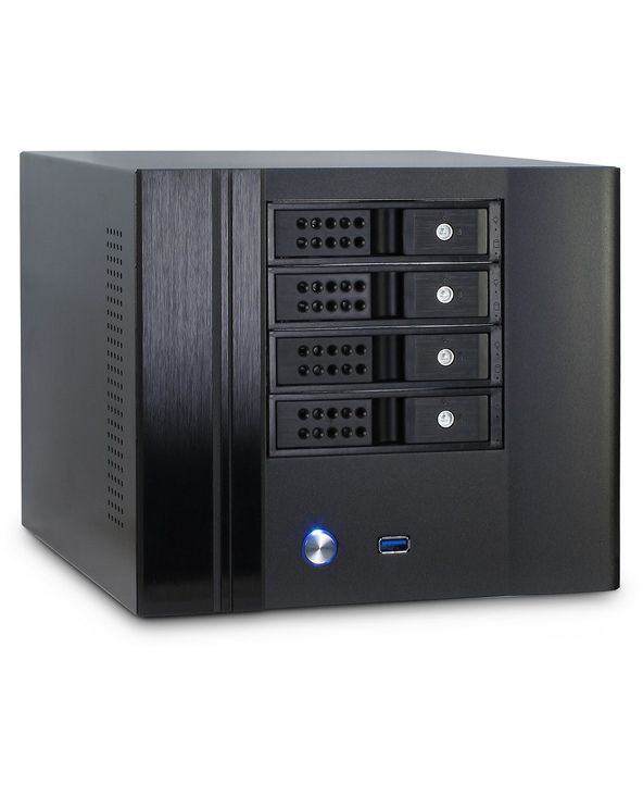 Inter-Tech SC-4004 Small Form Factor (SFF) Noir