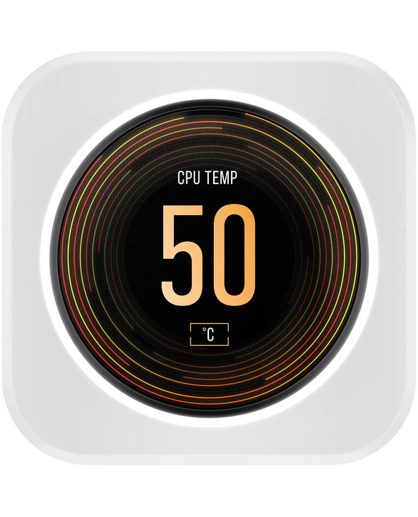 Corsair CW-9060066-WW système de refroidissement d’ordinateur Processeur Écran Blanc 1 pièce(s)