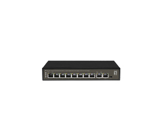 LevelOne FGP-1031 commutateur réseau Non-géré Gigabit Ethernet (10/100/1000) Connexion Ethernet, supportant l'alimentation via c