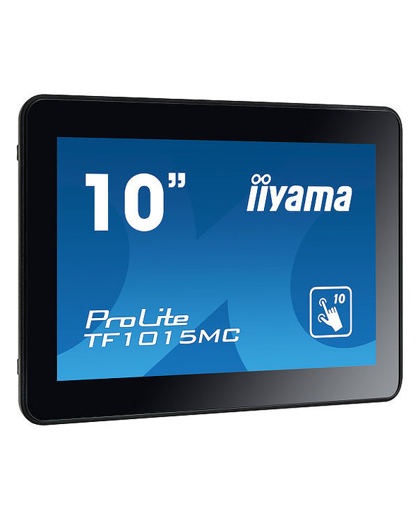 iiyama TF1015MC-B2 affichage de messages 25,6 cm (10.1") LED 450 cd/m² WXGA Noir Écran tactile
