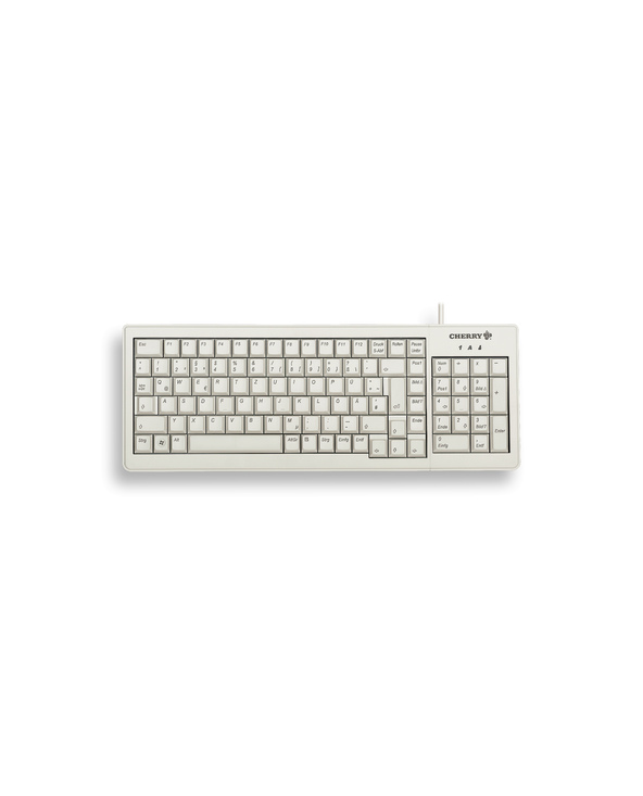 CHERRY XS G84-5200 clavier USB + PS/2 AZERTY Français Gris