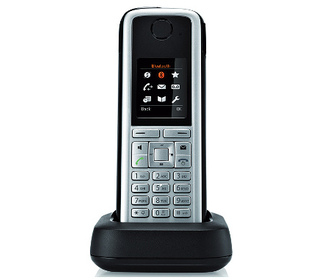 Unify OpenStage M3 handsets Téléphone DECT Identification de l'appelant Noir, Argent