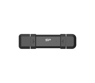 Silicon Power DS72 lecteur USB flash 500 Go USB Type-A / USB Type-C 3.2 Gen 2 (3.1 Gen 2) Noir