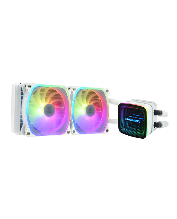 Enermax ELC-AQFA240-SQA-W système de refroidissement d’ordinateur Processeur Kit de refroidissement du liquide 12 cm Blanc 1 piè