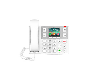 Fanvil X7A téléphone fixe Blanc 2 lignes LCD Wifi