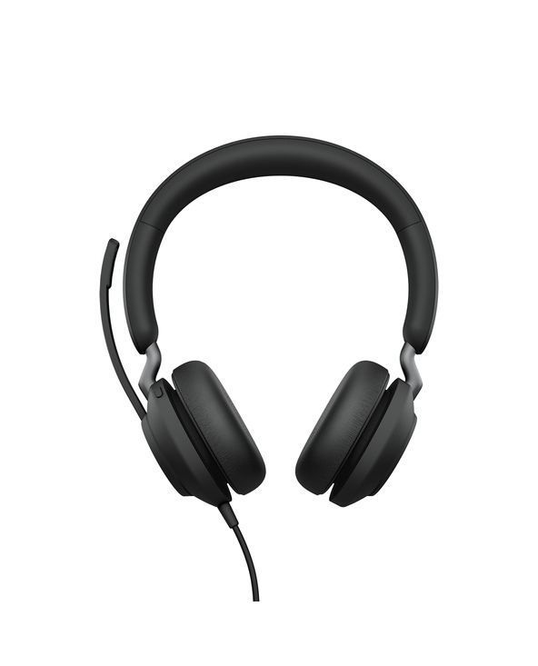 Jabra Evolve2 40 SE Casque Avec fil Arceau Appels/Musique USB Type-A Noir