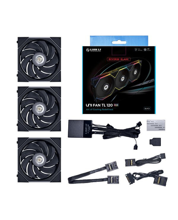 Lian Li UNI FAN TL Boitier PC Ventilateur 12 cm Noir