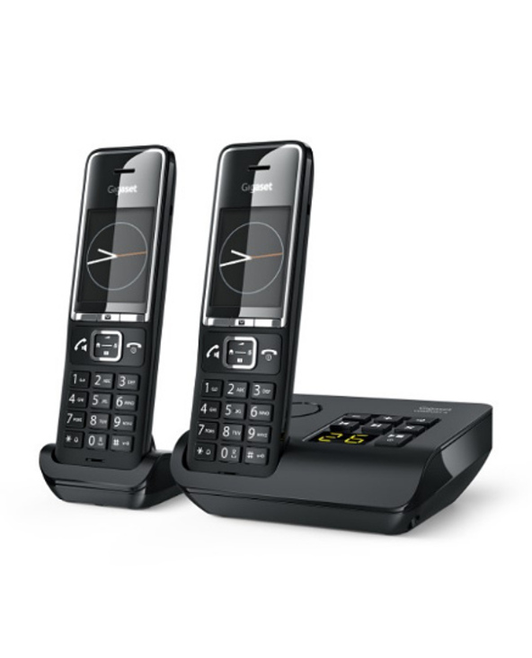 Gigaset COMFORT 550A Téléphone analog/dect Identification de l'appelant Noir Gigaset COMFORT 550A Téléphone analog/dect Identification de l'appelant Noir
