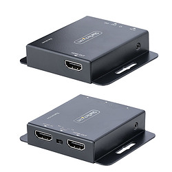 StarTech.com Rallonge HDMI Cat6/Cat5 - Extendeur HDMI/Vidéo 4K30Hz/39m ou 1080p/70m - Prolongateur HDMI sur Ethernet/RJ45 - Exte
