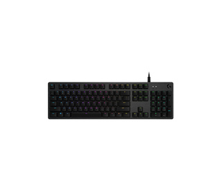 Logitech G G512 Carbon RGB Mechanical Gaming Keyboard, GX Blue (Clicky) clavier USB AZERTY Français Charbon
