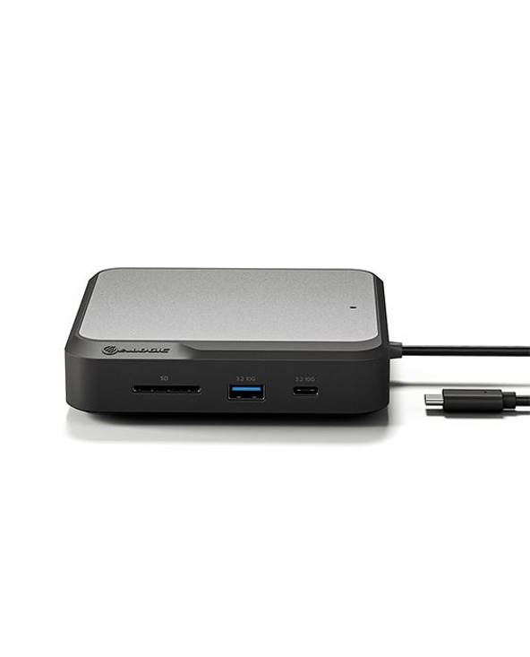 ALOGIC DUCH2 station d'accueil Avec fil USB 3.2 Gen 2 (3.1 Gen 2) Type-C Noir, Gris