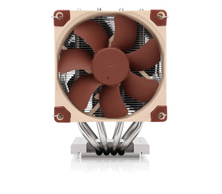 Noctua NH-D9 TR5-SP6 4U système de refroidissement d’ordinateur Processeur Refroidisseur d'air 9,2 cm Châtain clair