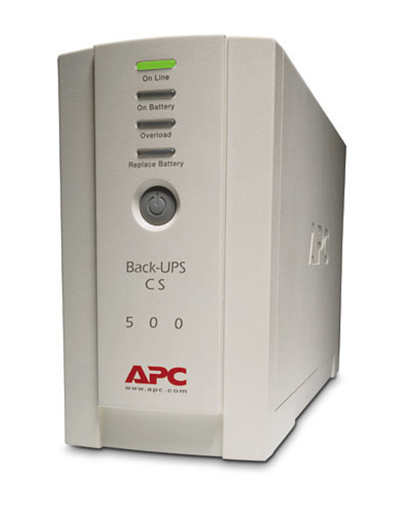 APC Back-UPS alimentation d'énergie non interruptible Veille 0,5 kVA 300 W 4 sortie(s) CA