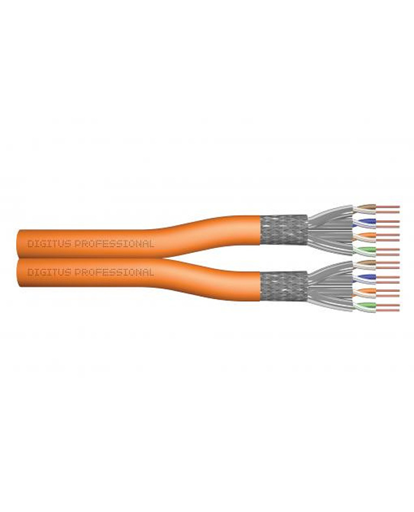 ASSMANN Electronic DK-1743-VH-D-1 câble de réseau Orange 100 m Cat7 S/FTP (S-STP)