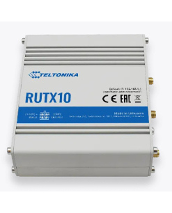 Teltonika RUTX10 routeur sans fil Gigabit Ethernet Bi-bande (2,4 GHz / 5 GHz) Blanc
