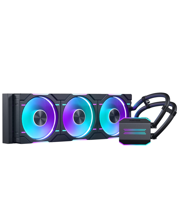Phanteks Glacier One 360D30 Processeur Refroidisseur de liquide tout-en-un 12 cm Noir 1 pièce(s)
