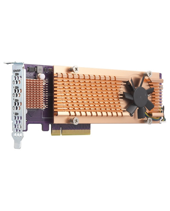 QNAP QM2-4P-384 carte et adaptateur d'interfaces Interne PCIe
