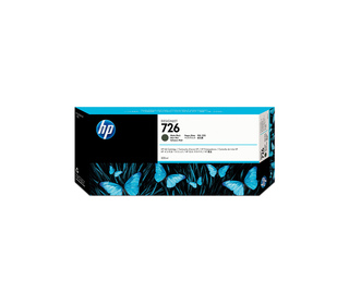 HP 726 cartouche d'encre DesignJet noir mat, 300 ml