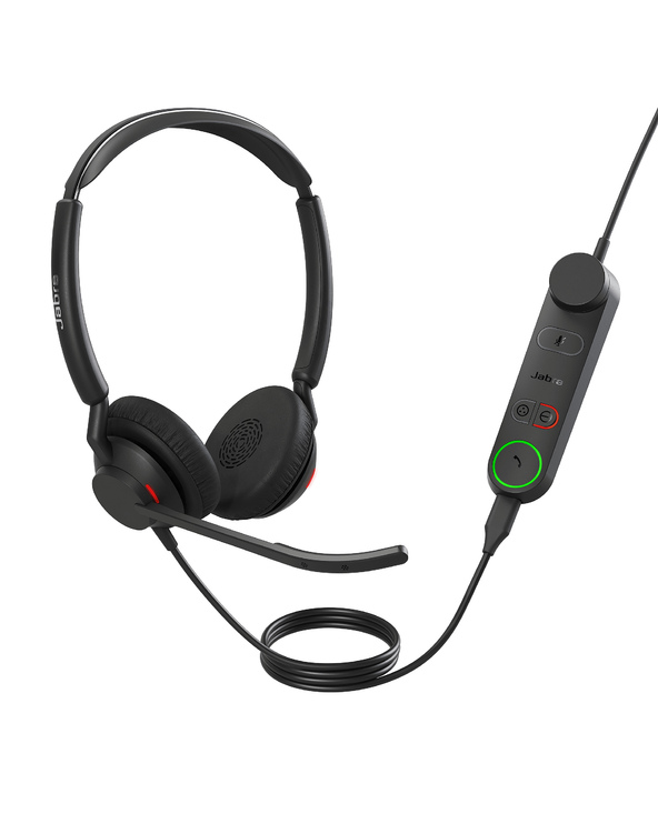 Jabra 5099-299-2219 écouteur/casque Avec fil Arceau Bureau/Centre d'appels USB Type-A Noir