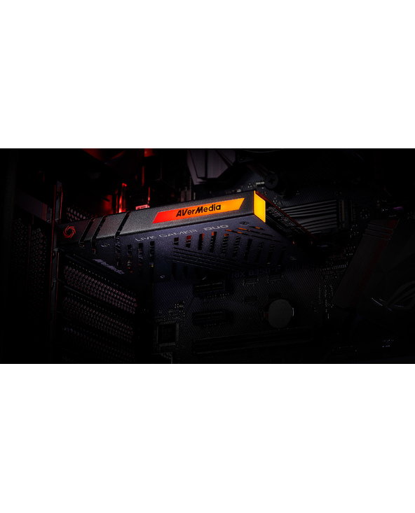 AVerMedia Live Gamer DUO carte d'acquisition vidéo Interne PCIe