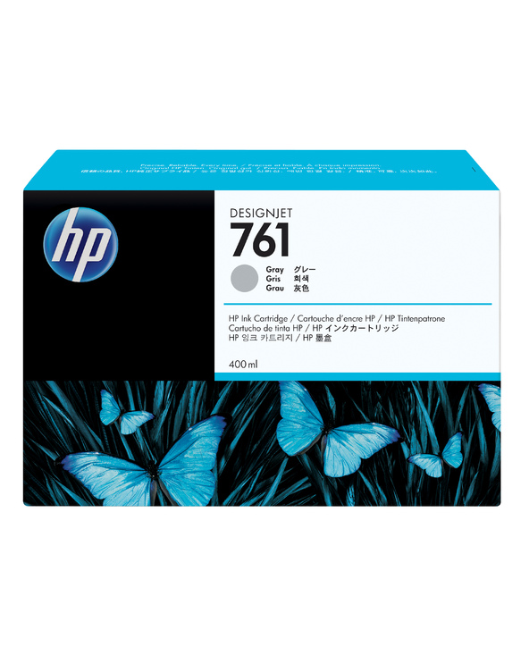HP 761 cartouche d'encre DesignJet grise, 400 ml