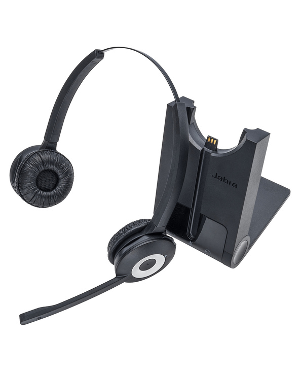 Jabra Pro 920 Duo Casque Sans fil Arceau Bureau/Centre d'appels Noir