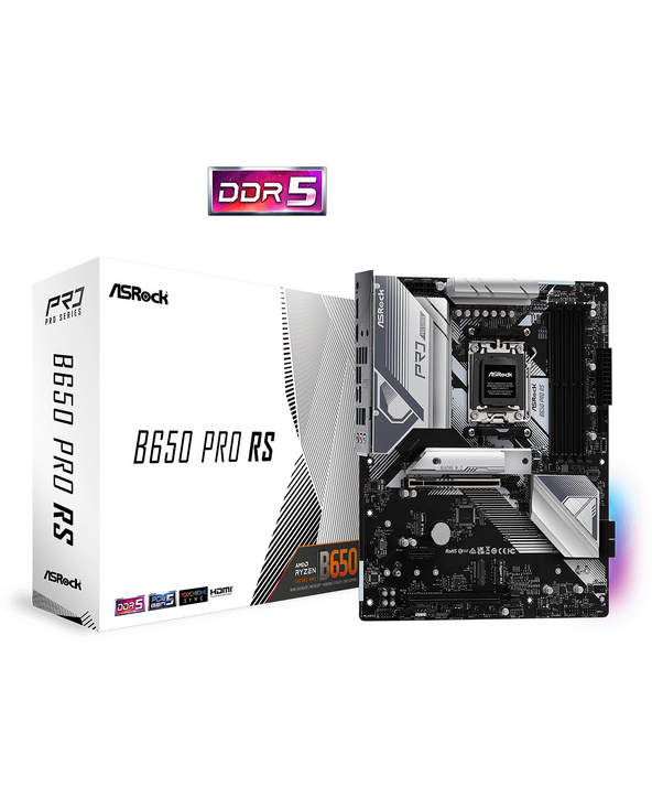 Asrock B650 Pro RS AMD B650 Emplacement AM5 ATX