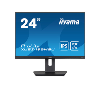 iiyama ProLite XUB2495WSU-B5 24.1" LCD WUXGA 5 ms Noir