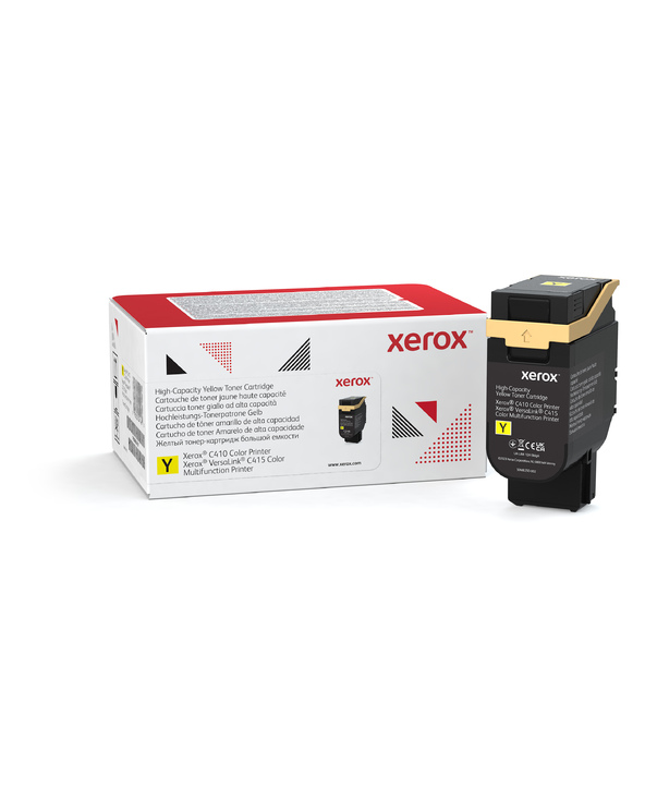 Xerox Cartouche de toner Jaune de Grande capacité Imprimante couleur  C410​/​multifonctions  VersaLink C415 (7000 pages) - 006R0