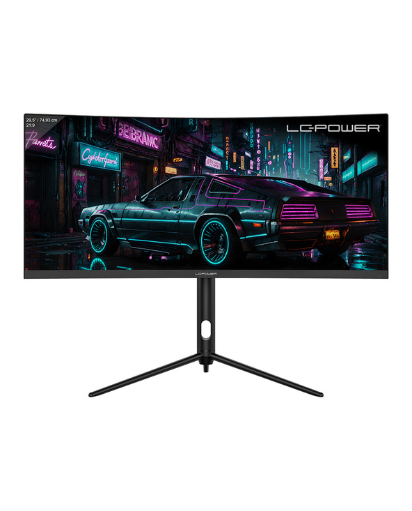 LC-Power LC-M30UWFC 30" LED Full HD Ultra large 1 ms Noir