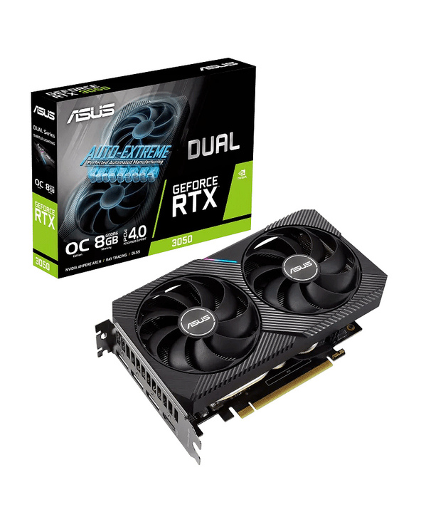 ASUS Dual GeForce RTX 3050 OC Edition 8GB NVIDIA 8 Go GDDR6