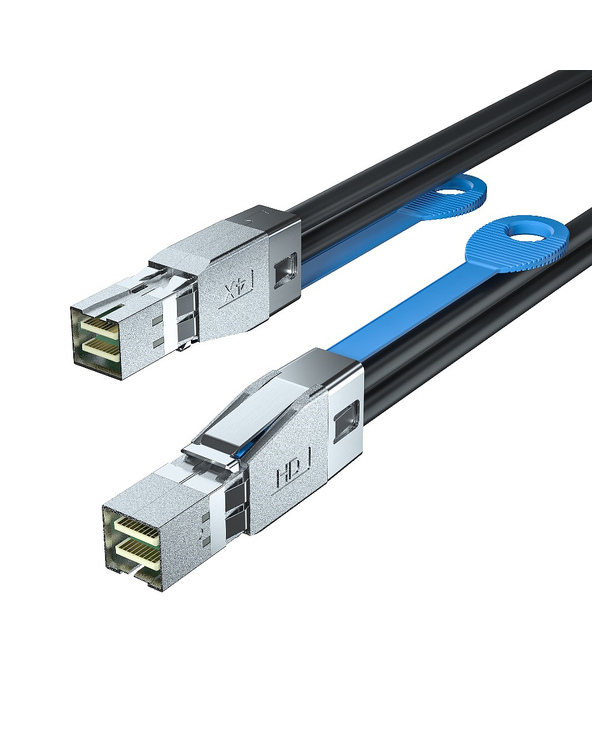 Overland-Tandberg OV-CBLEXT8644 câble Serial Attached SCSI (SAS) 2 m Noir