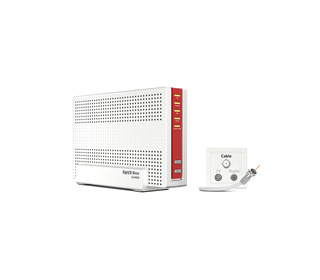 FRITZ!Box FRITZ Box 6690 Cable routeur sans fil Gigabit Ethernet Bi-bande (2,4 GHz / 5 GHz) Blanc