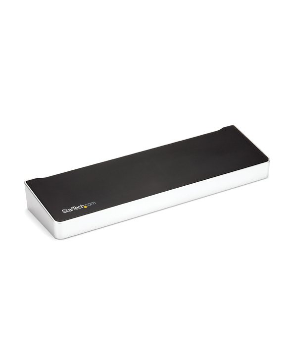 StarTech.com Station d'Accueil USB-C 4K, Station d'Accueil pour Moniteur Triple UHD 4K, Mac & Windows, USB C vers HDMI & Display