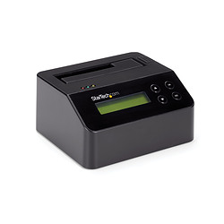 StarTech.com Effaceur de Disque Dur à Baie Unique, Nettoyeur d'HDD/SSD Autonome, 4Kn, USB 3.0 à SATA III (6 Gbps), 9 Modes d'Eff