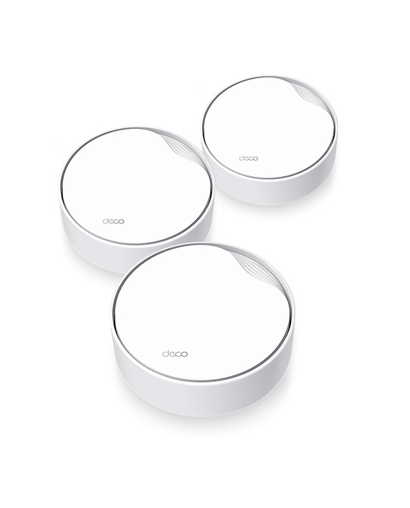 TP-Link DECO X50-PoE(3-PACK) Bi-bande (2,4 GHz / 5 GHz) Wi-Fi 6 (802.11ax) Blanc Interne TP-Link DECO X50-PoE(3-PACK) Bi-bande (2,4 GHz / 5 GHz) Wi-Fi 6 (802.11ax) Blanc Interne