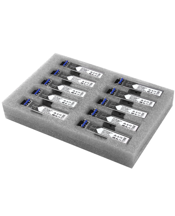 StarTech.com Module SFP GBIC compatible Cisco GLC-LH-SMD - Transceiver 1000BASE-LX/LH - Paquet de 10