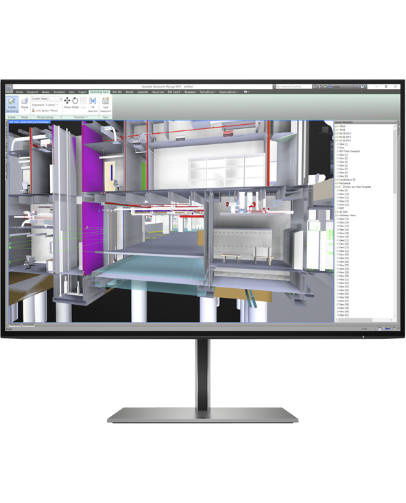 HP Z24U G3 24" LED WUXGA 5 ms Argent