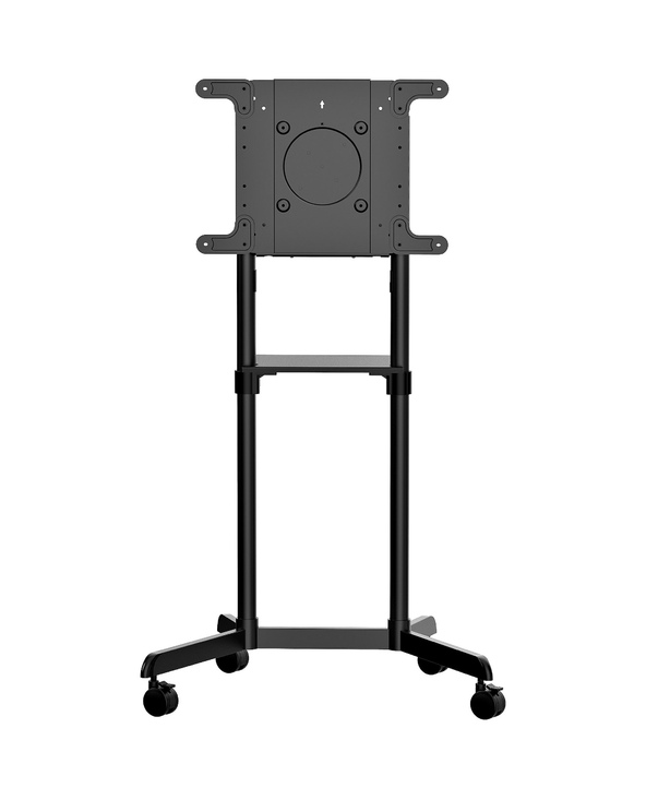 StarTech.com Chariot Meuble TV - Support TV sur Roulettes Portable pour Écrans VESA 37-70" (70kg) - Pied TV avec Étagère de Rang