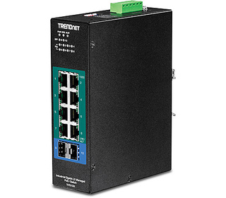 Trendnet TI-PG102I commutateur réseau Géré L2 Gigabit Ethernet (10/100/1000) Connexion Ethernet, supportant l'alimentation via c