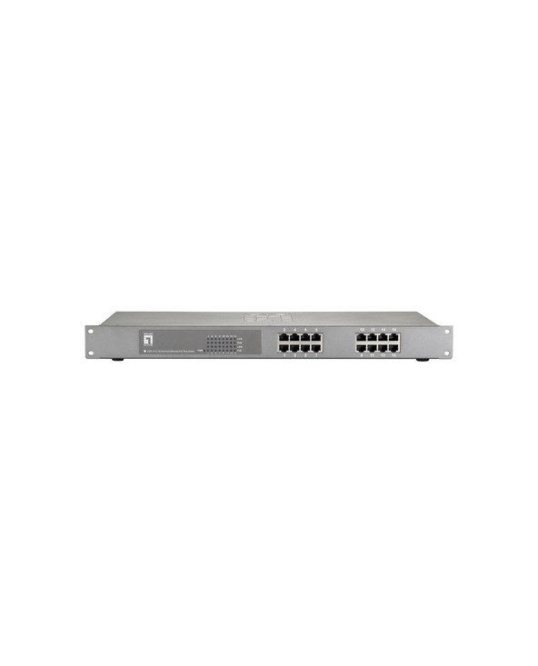 LevelOne FEP-1612W120 commutateur réseau Fast Ethernet (10/100) Connexion Ethernet, supportant l'alimentation via ce port (PoE) 