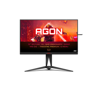 AOC AGON 5 AG325QZN/EU 31.5" LED Quad HD 0,5 ms Noir