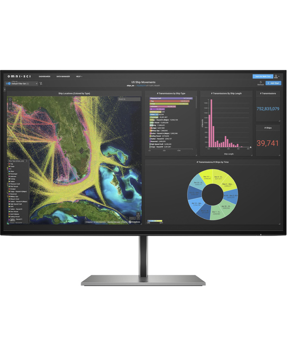 HP Z27K G3 27" 4K Ultra HD 5 ms Argent