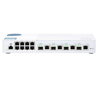 QNAP QSW-M408-4C commutateur réseau Géré L2 Gigabit Ethernet (10/100/1000) Blanc