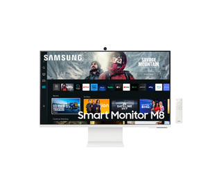 Samsung Smart Monitor M8 M80C 32" LED 4K Ultra HD 4 ms Blanc