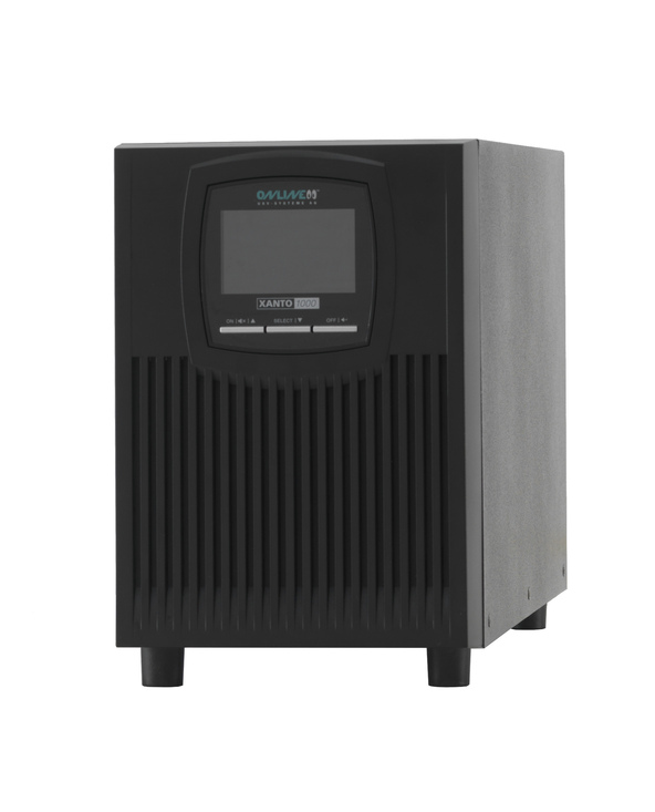 ONLINE USV-Systeme XANTO 1000 alimentation d'énergie non interruptible Double-conversion (en ligne) 1 kVA 1000 W 4 sortie(s) CA